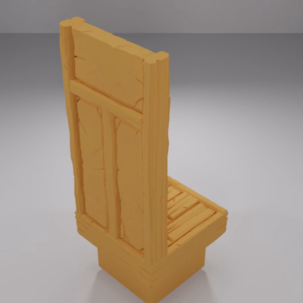 Tall Skull Wall - Medieval Town Part 1 - Dungeon Blocks