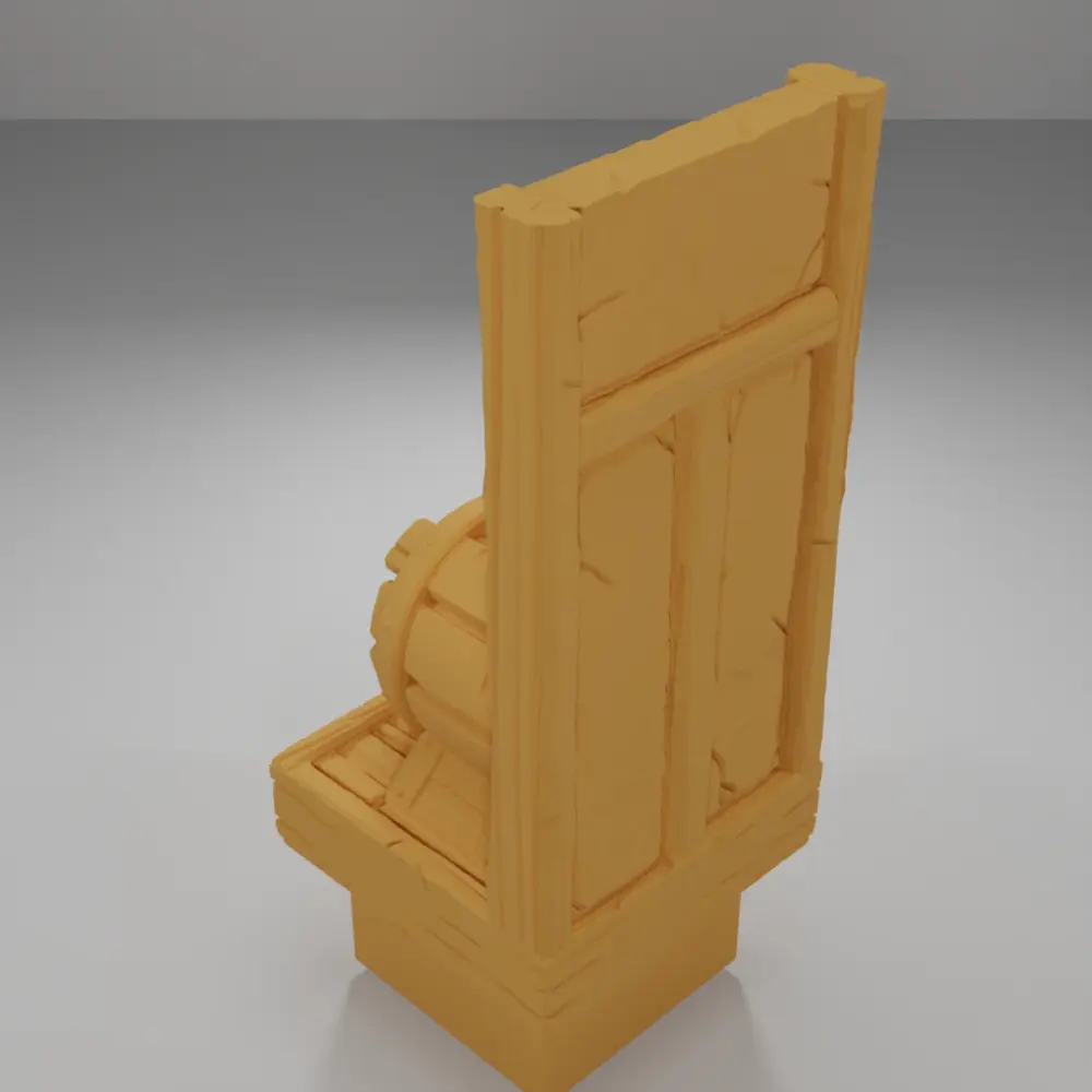 Tall Big Barrel - Medieval Town Part 1 - Dungeon Blocks