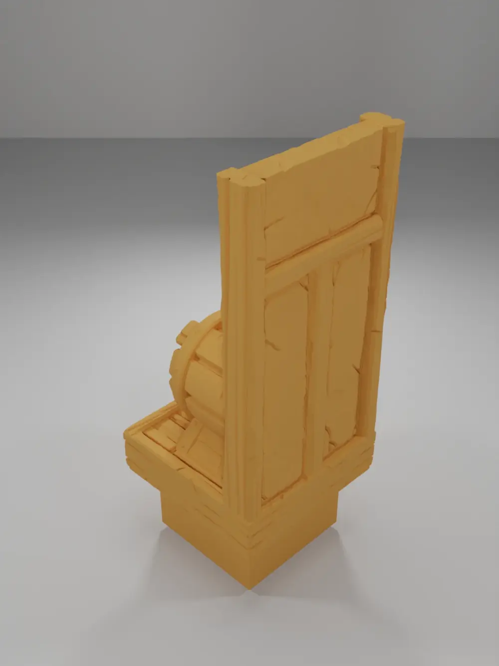 Tall Big Barrel - Medieval Town Part 1 - Dungeon Blocks