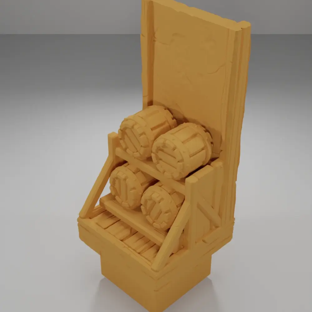 Tall Little Barrels - Medieval Town Part 1 - Dungeon Blocks