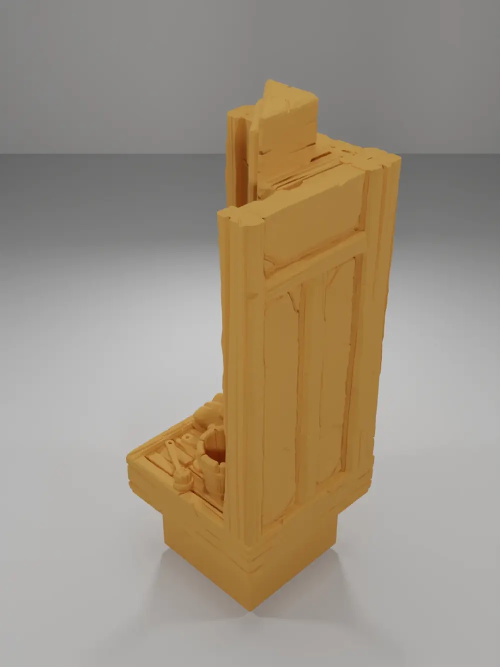 Tall Bath Objects - Medieval Town Part 1 - Dungeon Blocks