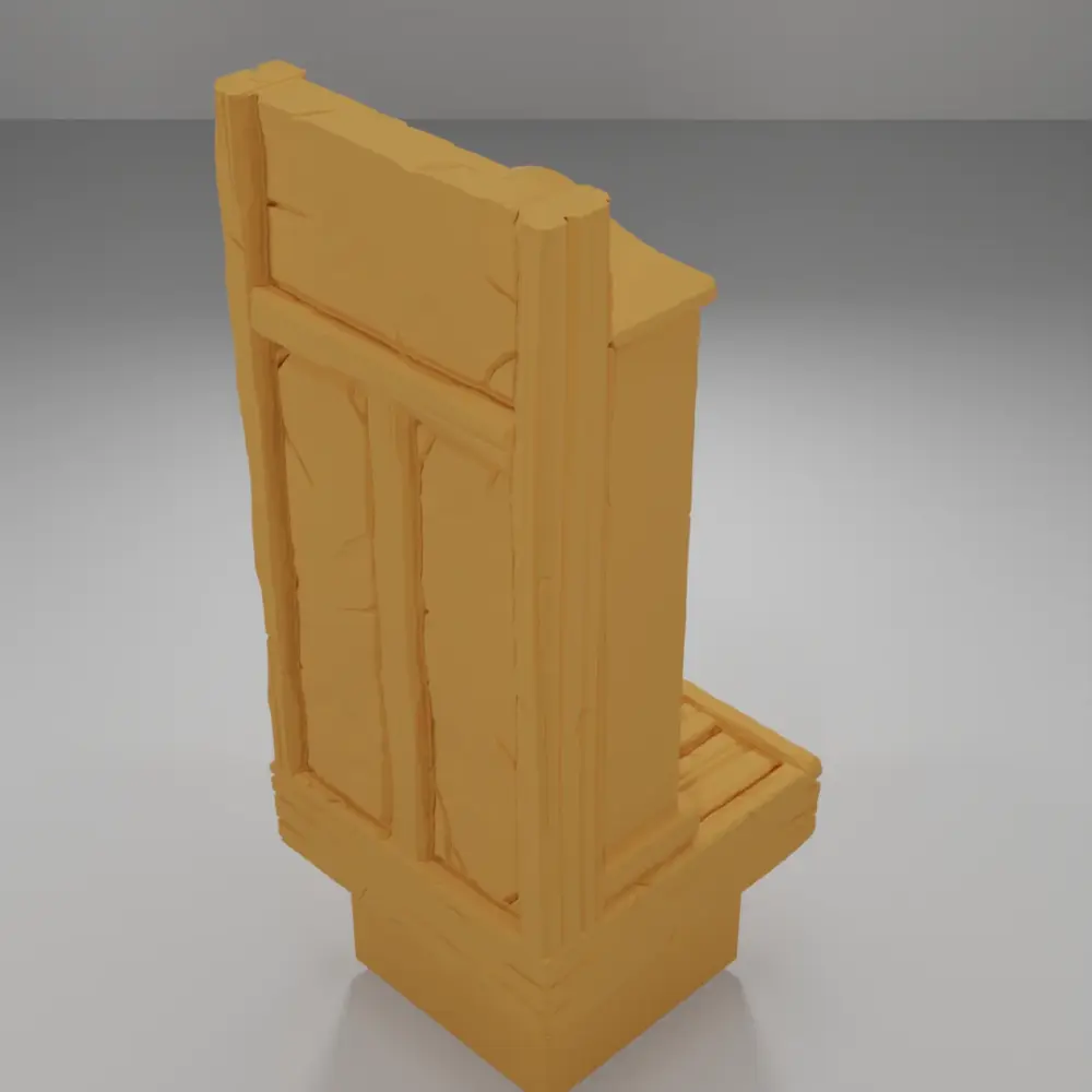 Tall Wardrobe - Medieval Town Part 1 - Dungeon Blocks