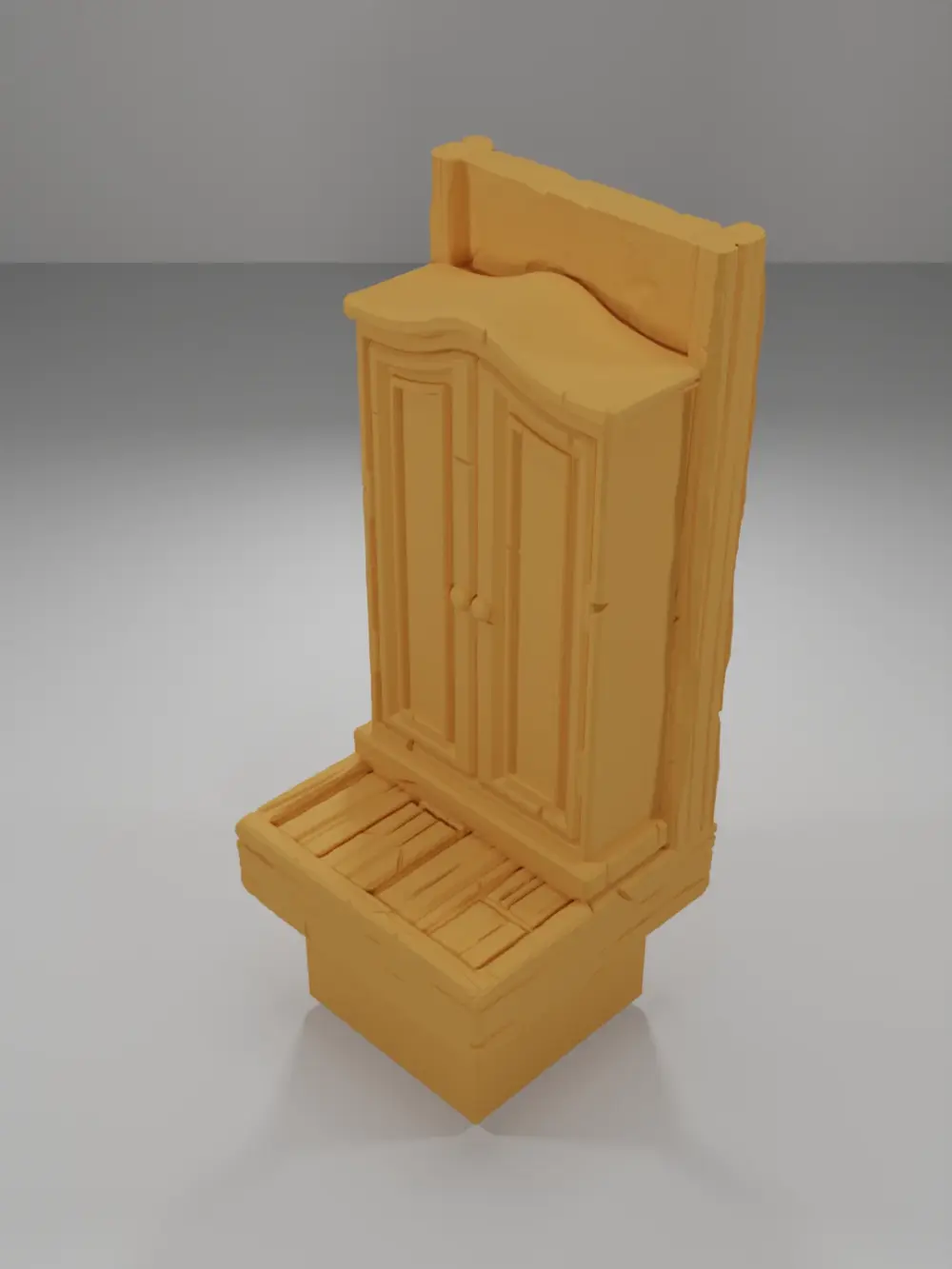 Tall Wardrobe - Medieval Town Part 1 - Dungeon Blocks