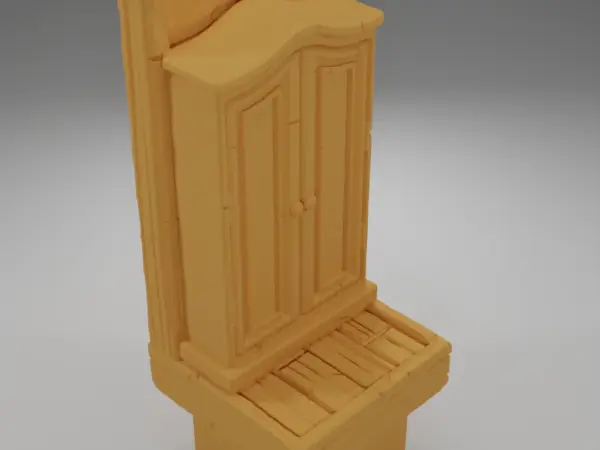 Tall Bed Angle - Medieval Town Part 1 - Dungeon Blocks