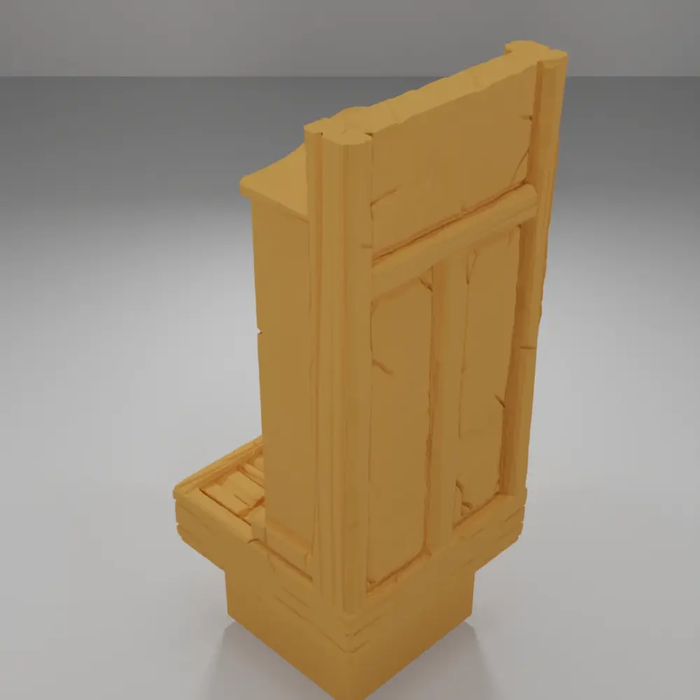 Tall Wardrobe - Medieval Town Part 1 - Dungeon Blocks