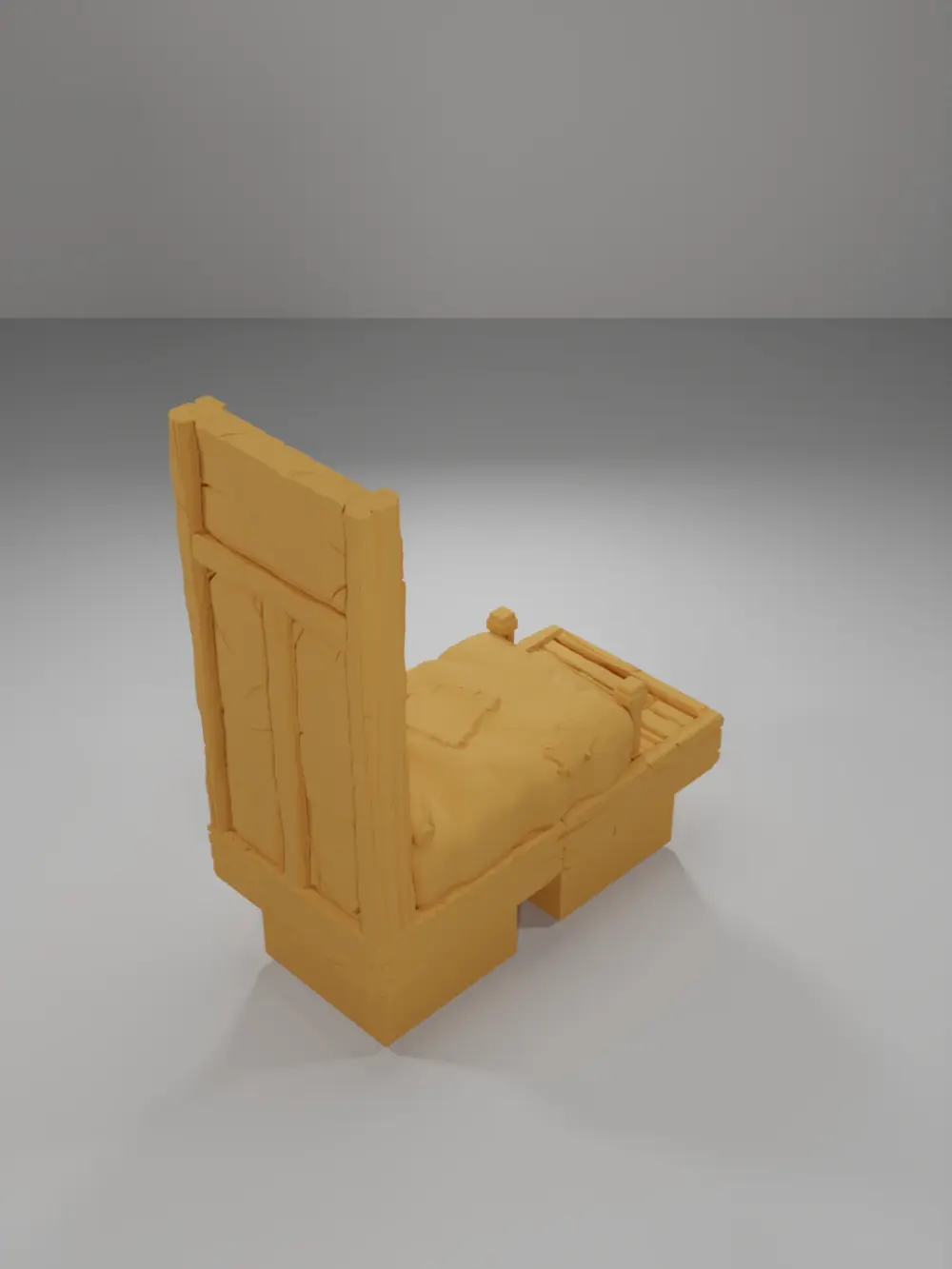 Tall Bed - Medieval Town Part 1 - Dungeon Blocks