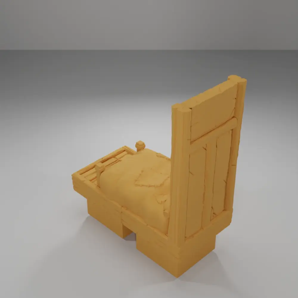 Tall Bed - Medieval Town Part 1 - Dungeon Blocks