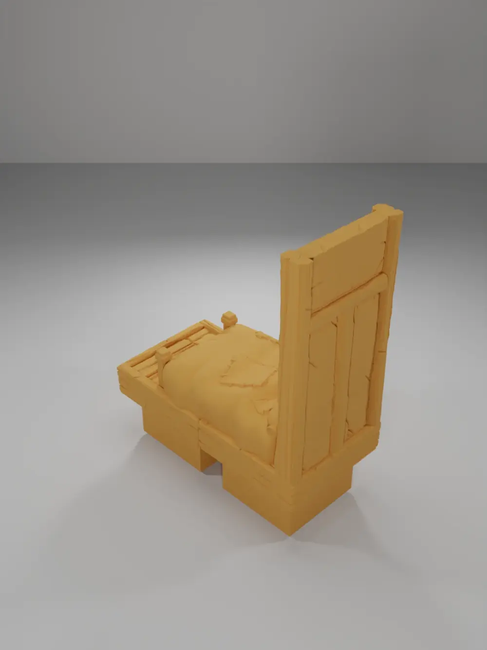 Tall Bed - Medieval Town Part 1 - Dungeon Blocks