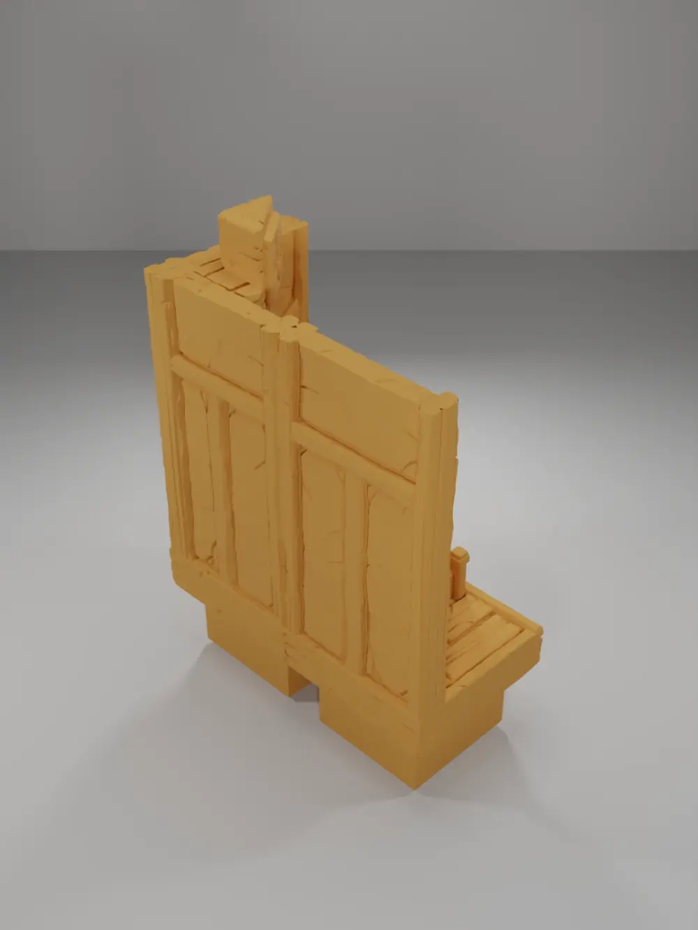 Tall Bed Angle - Medieval Town Part 1 - Dungeon Blocks