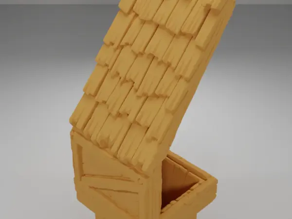 Roof Corner - Medieval Town Part 2 - Dungeon Blocks