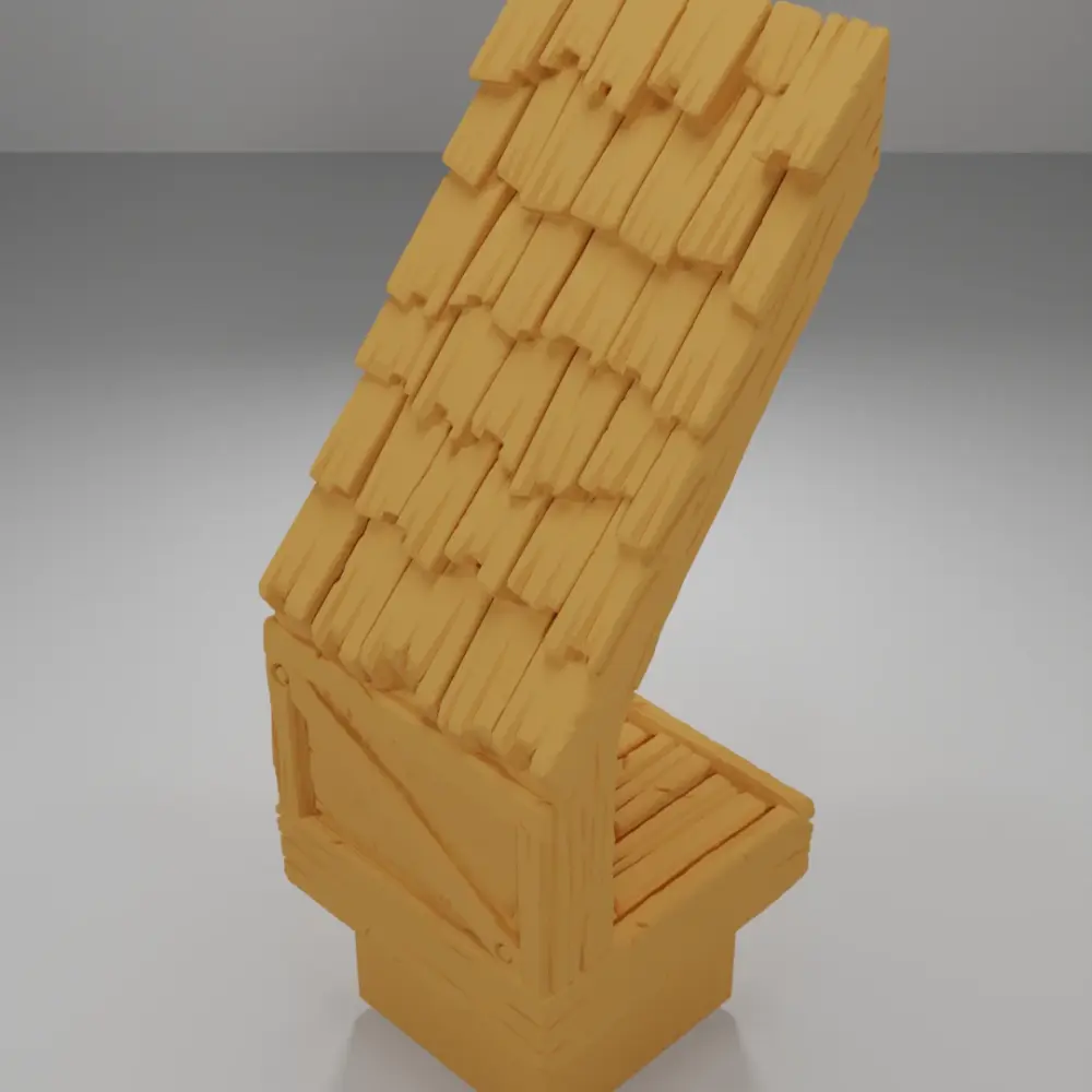 Roof 1 - Medieval Town Part 1 - Dungeon Blocks