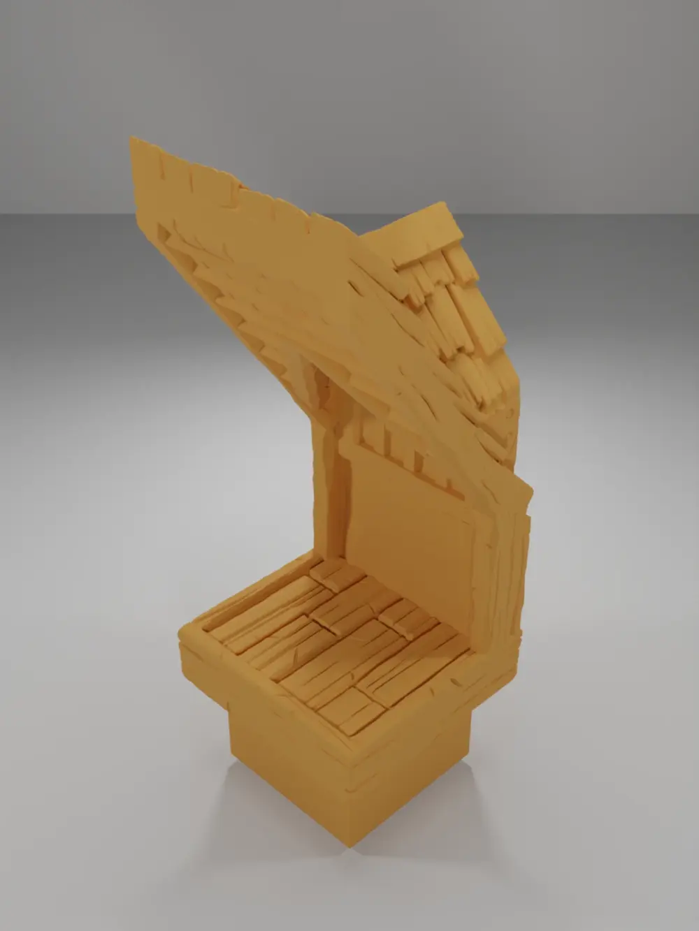 Roof Window With Glass - Medieval Town Part 1 - Dungeon Blocks - MT1-112-NL