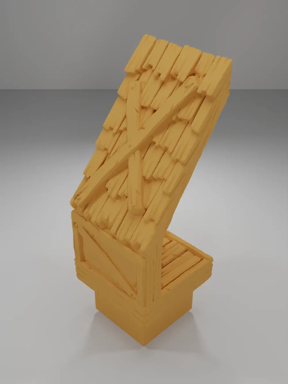 Roof Wooden Plank - Medieval Town Part 1 - Dungeon Blocks