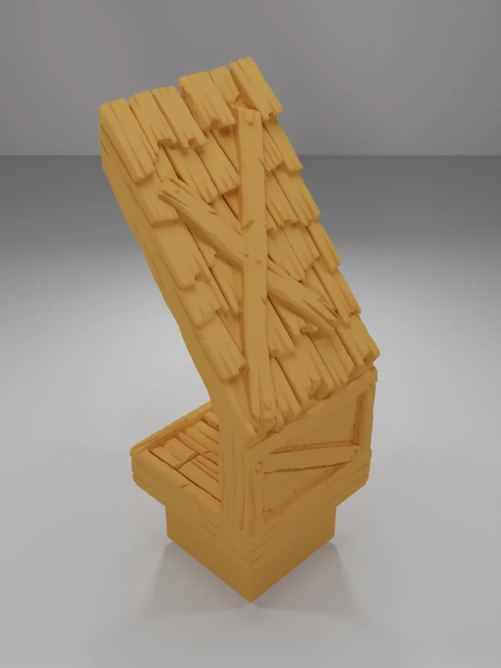 Roof Wooden Plank - Medieval Town Part 1 - Dungeon Blocks - MT1-114-NL