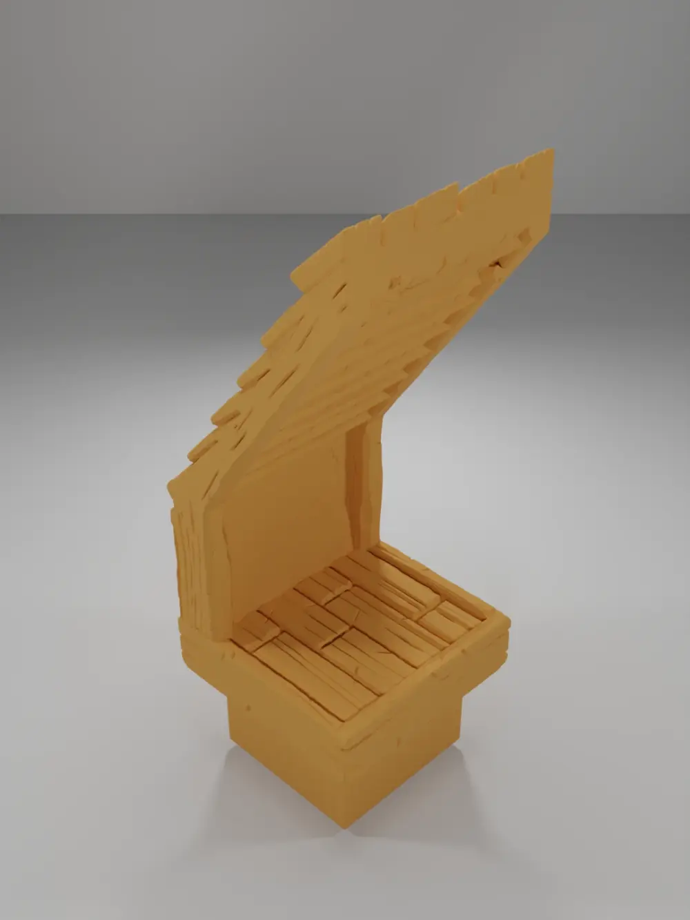 Roof Wooden Plank - Medieval Town Part 1 - Dungeon Blocks