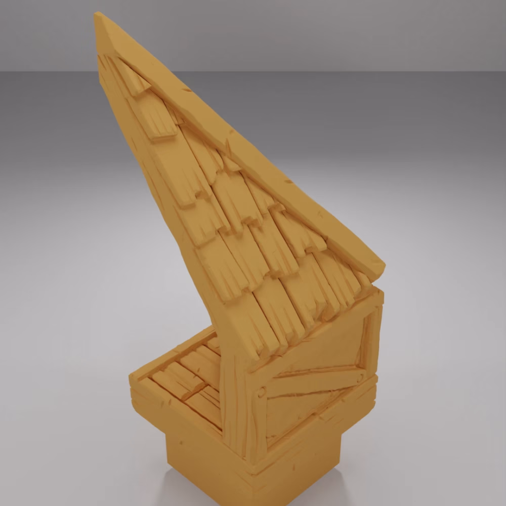 Roof Angle - Medieval Town Part 1 - Dungeon Blocks