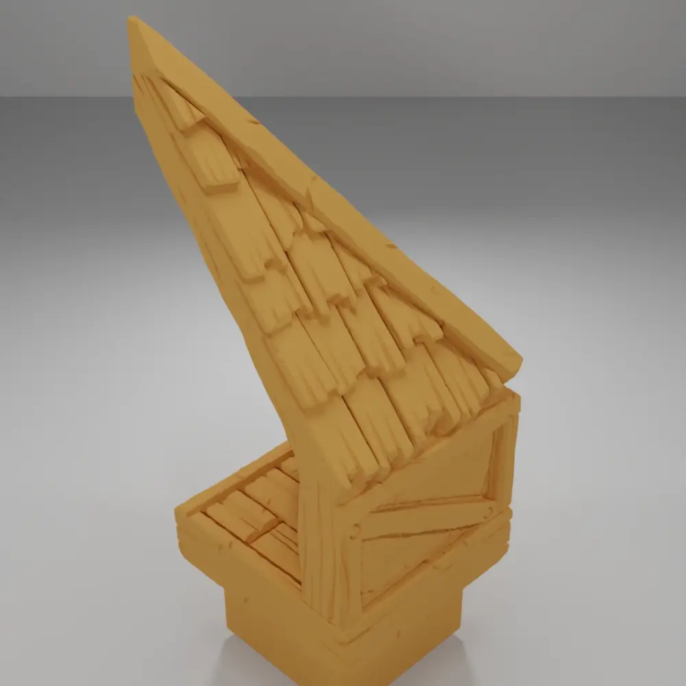 Roof Angle - Medieval Town Part 1 - Dungeon Blocks