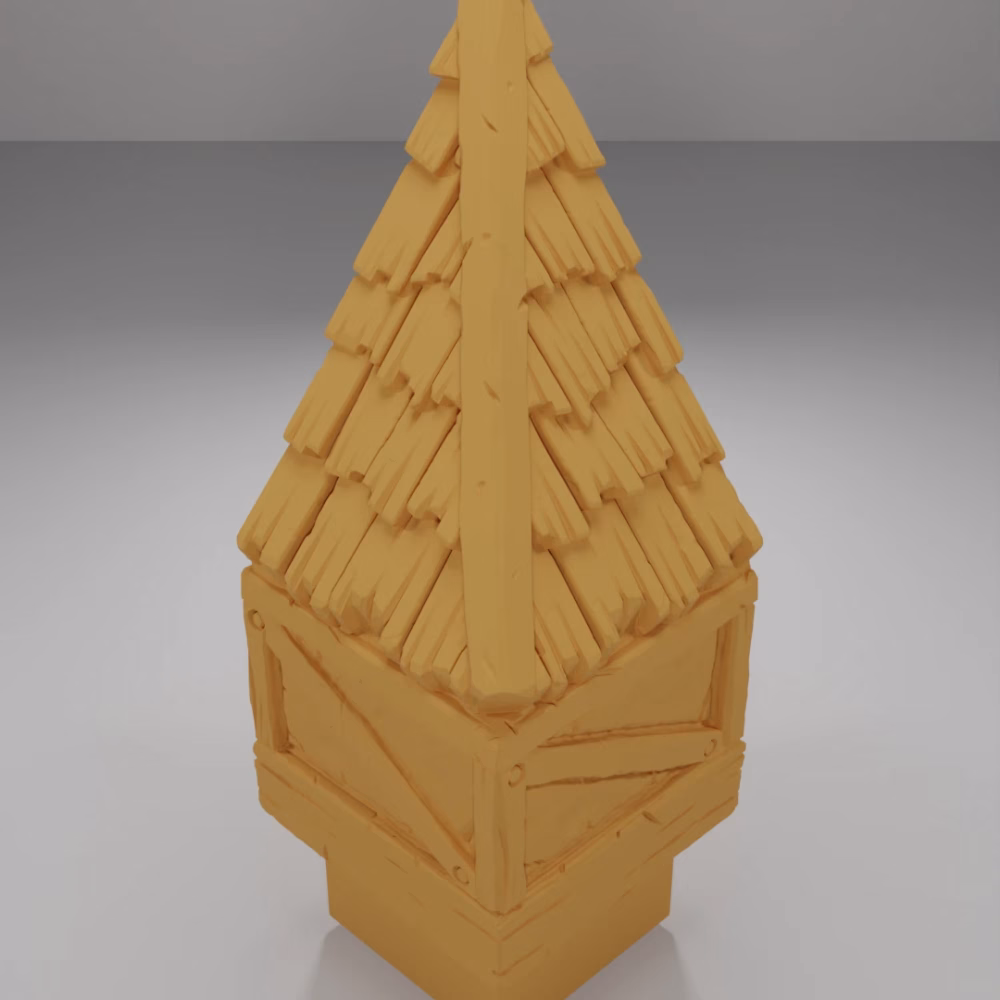 Roof Angle - Medieval Town Part 1 - Dungeon Blocks