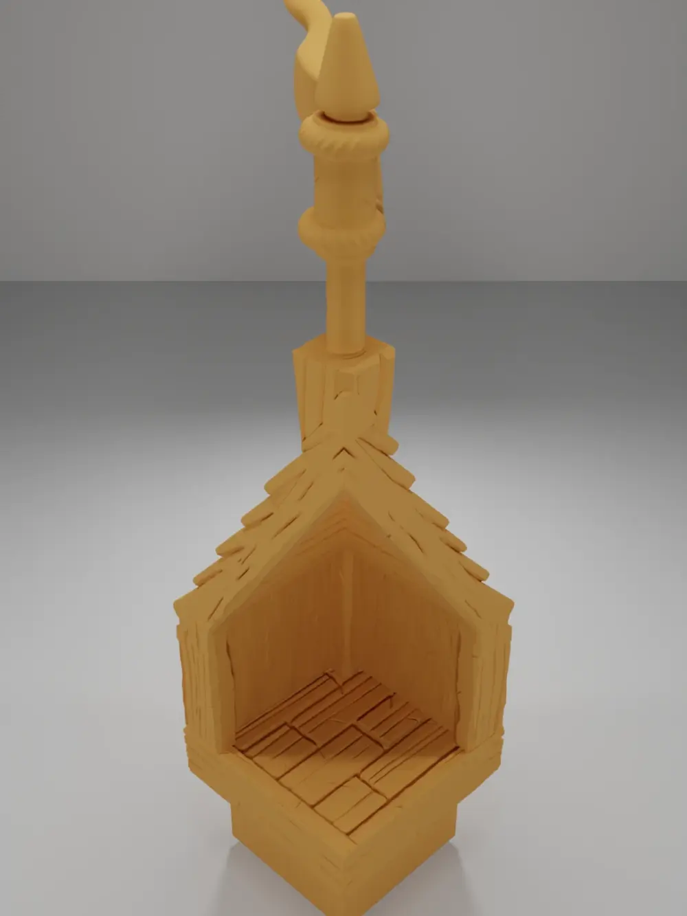 Roof Angle Flag - Medieval Town Part 1 - Dungeon Blocks