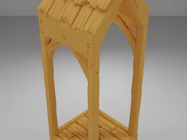 Bench - Medieval Town Part 2 - Dungeon Blocks