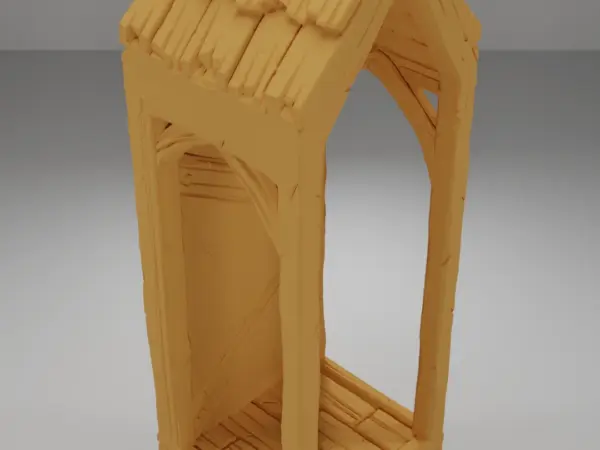 Bench - Medieval Town Part 2 - Dungeon Blocks