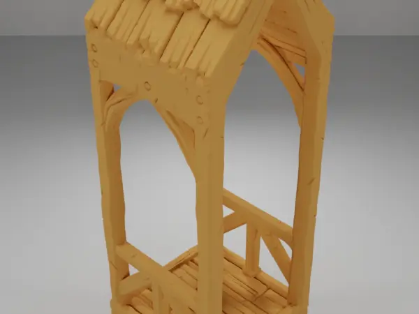 Bench - Medieval Town Part 2 - Dungeon Blocks