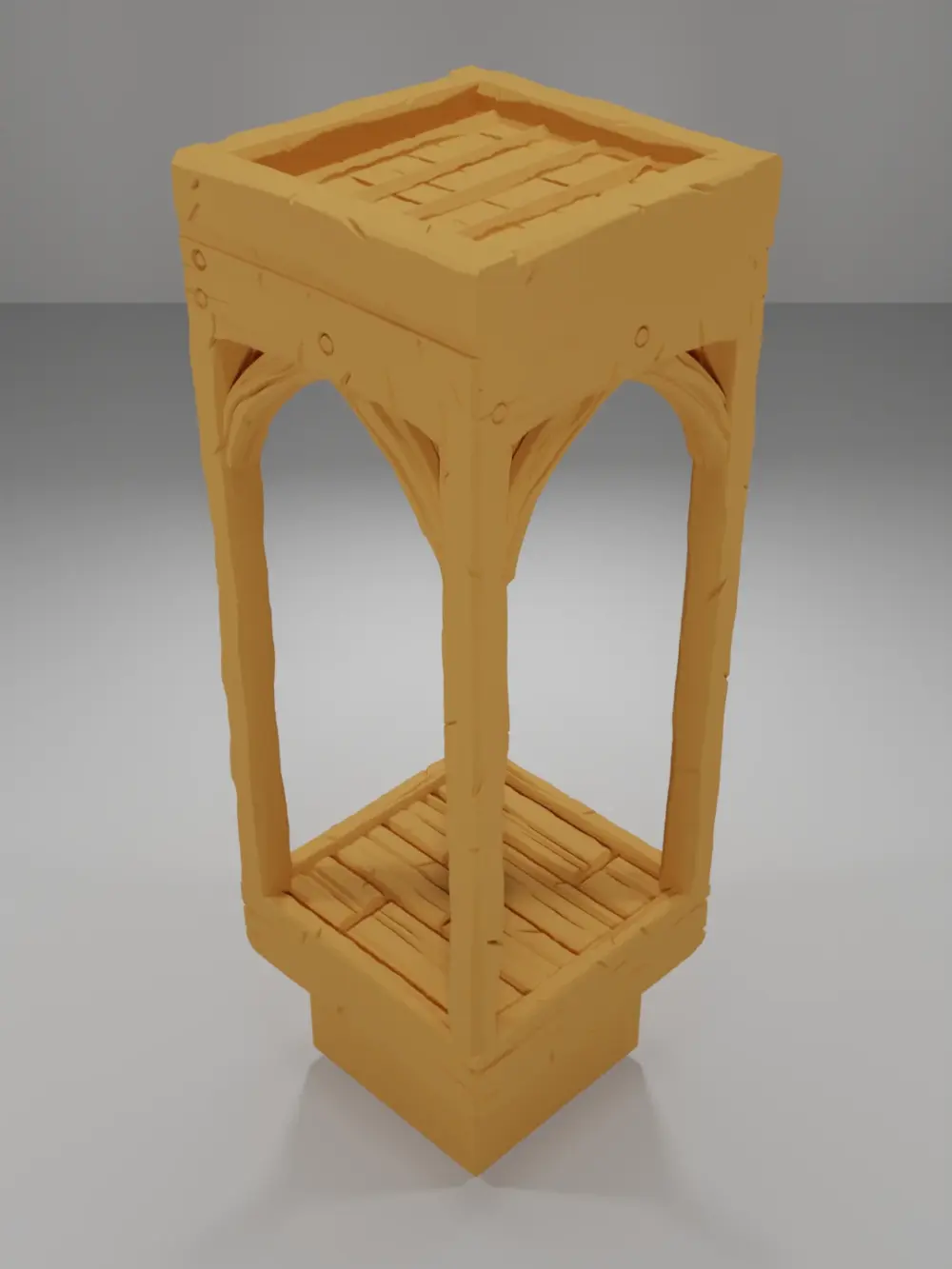 Roof Flat - Medieval Town Part 1 - Dungeon Blocks