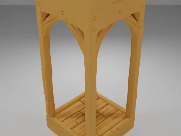 Bench - Medieval Town Part 2 - Dungeon Blocks