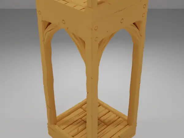 Bench - Medieval Town Part 2 - Dungeon Blocks