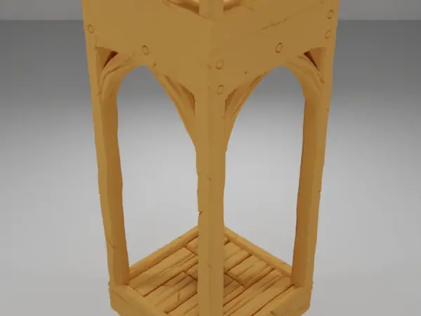 Bench - Medieval Town Part 2 - Dungeon Blocks