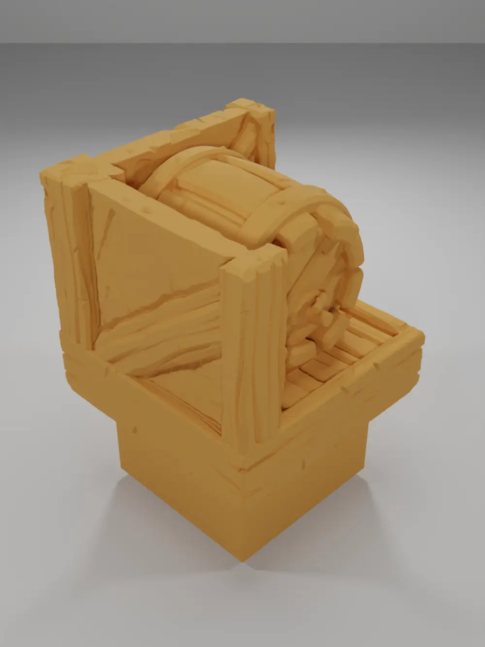 Big Barrel Angle - Medieval Town Part 1 - Dungeon Blocks