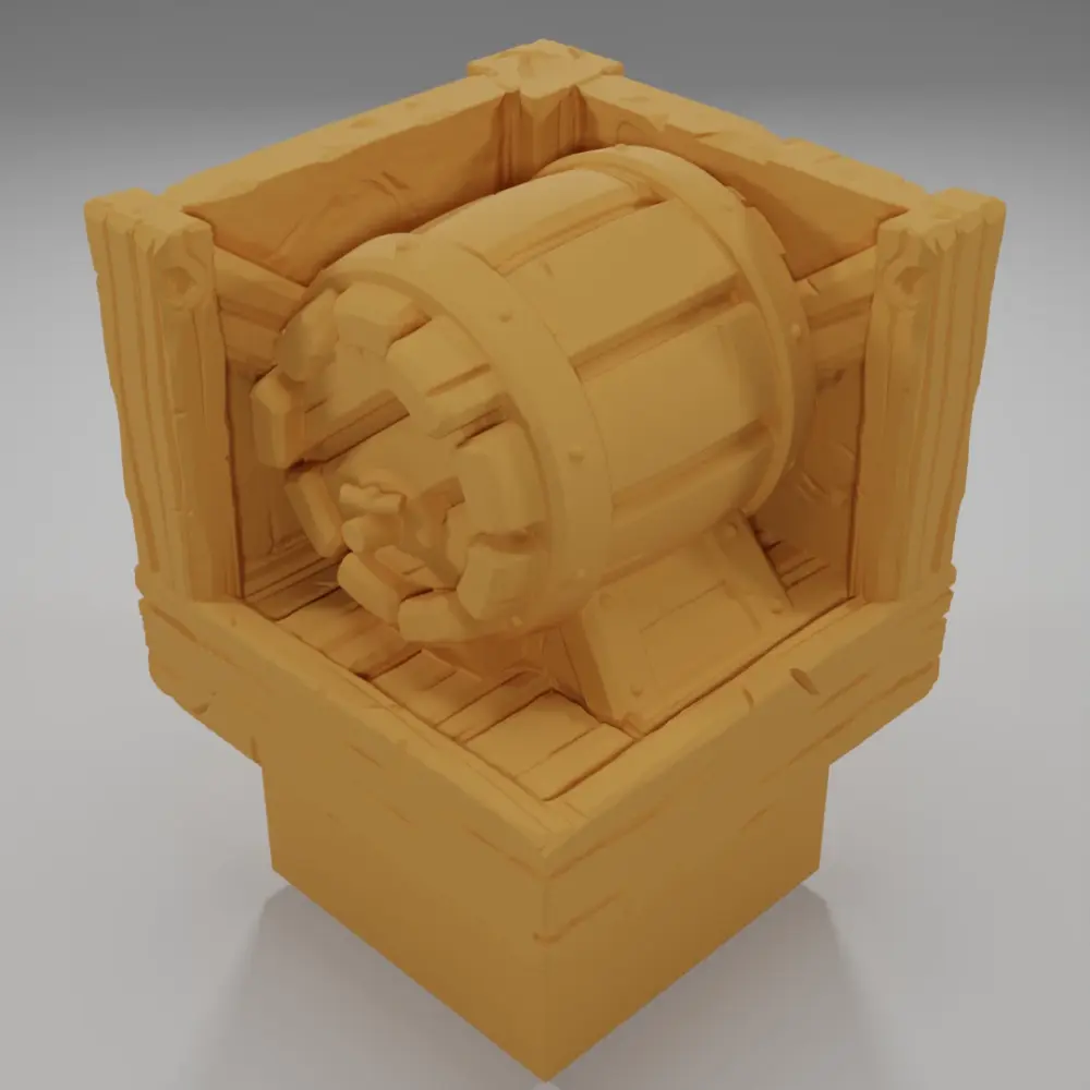 Big Barrel Angle - Medieval Town Part 1 - Dungeon Blocks