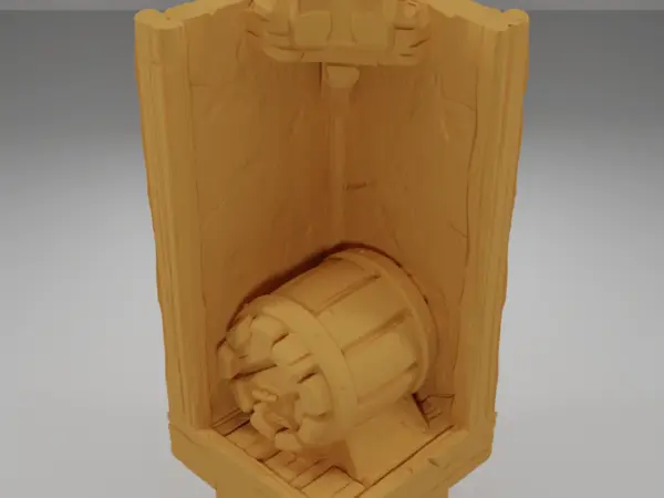 Bench - Medieval Town Part 2 - Dungeon Blocks