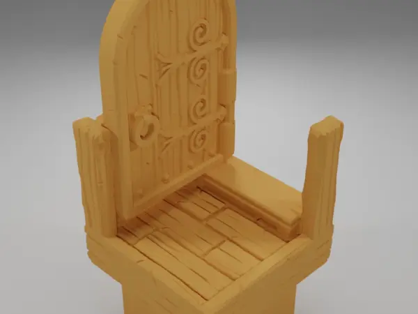 Bench - Medieval Town Part 2 - Dungeon Blocks