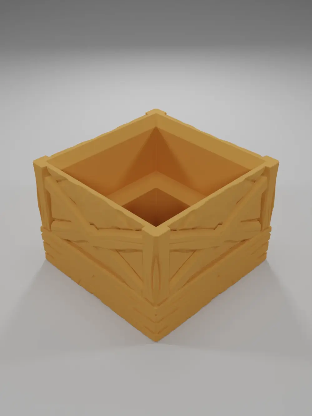 Wood Level Grid 1X1 - Medieval Town Part 1 - Grid