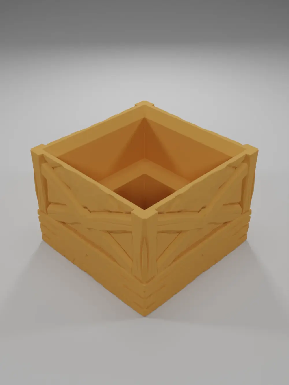 Wood Level Grid 1X1 - Medieval Town Part 1 - Grid