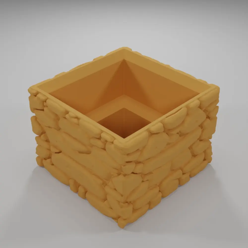 Rock Level Grid 1X1 - Medieval Town Part 1 - Grid