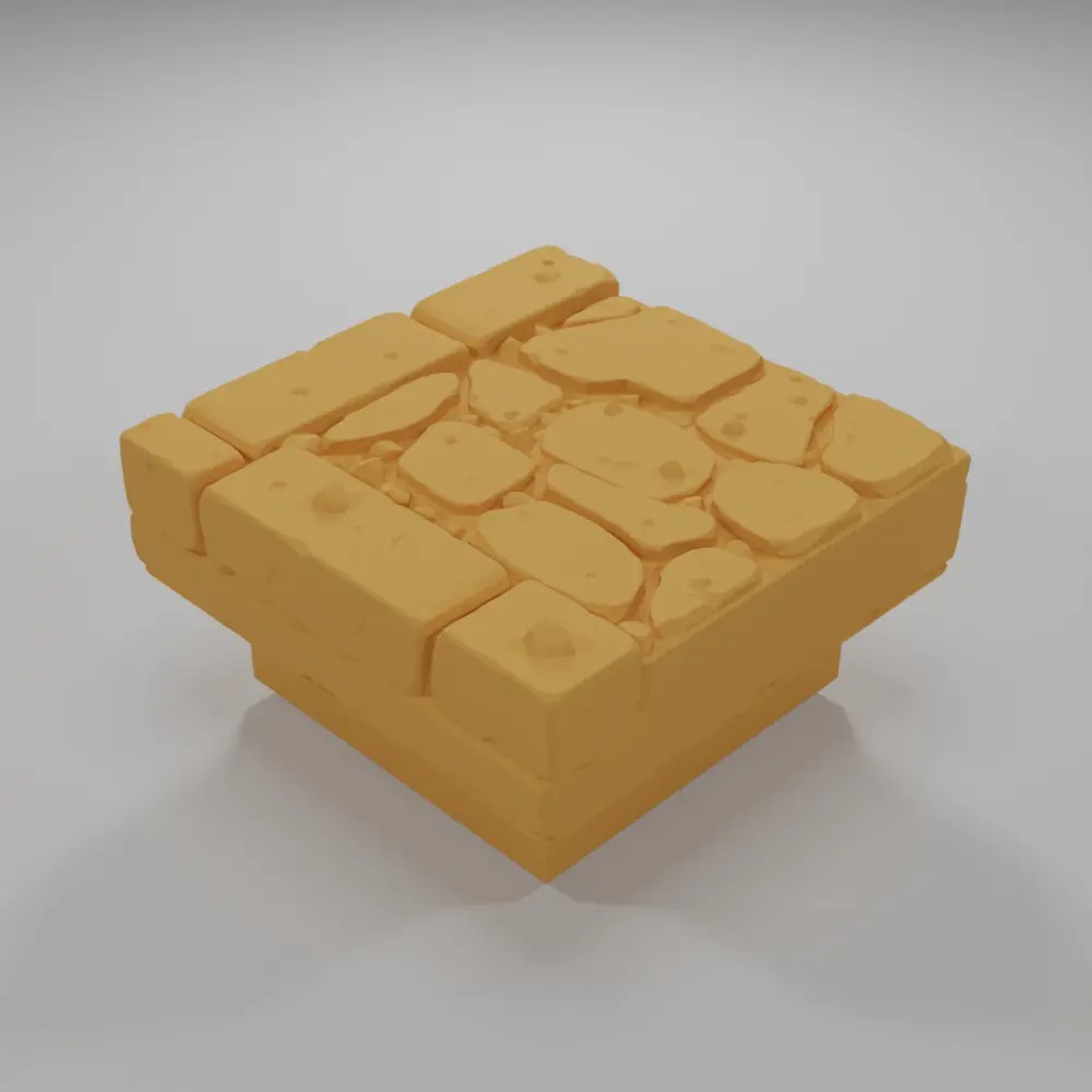 Sidewalk Angle - Medieval Town Part 2 - Dungeon Blocks