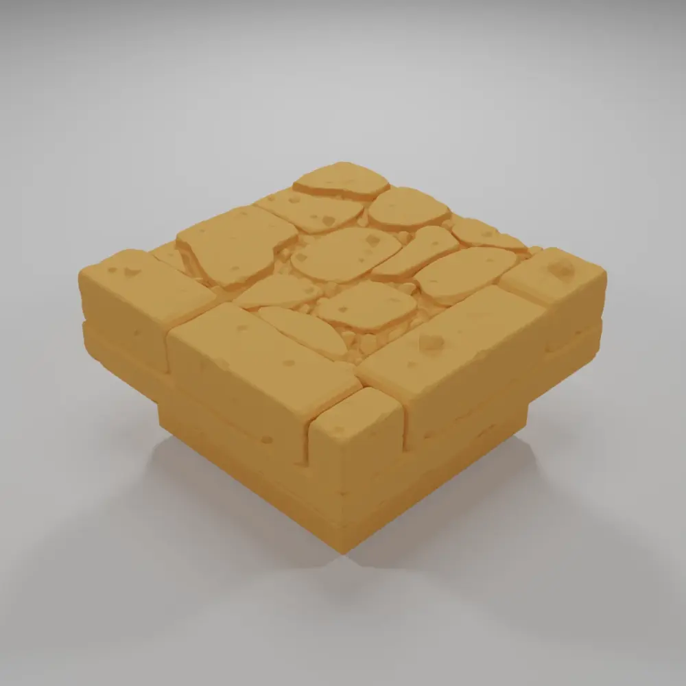 Sidewalk Angle - Medieval Town Part 2 - Dungeon Blocks