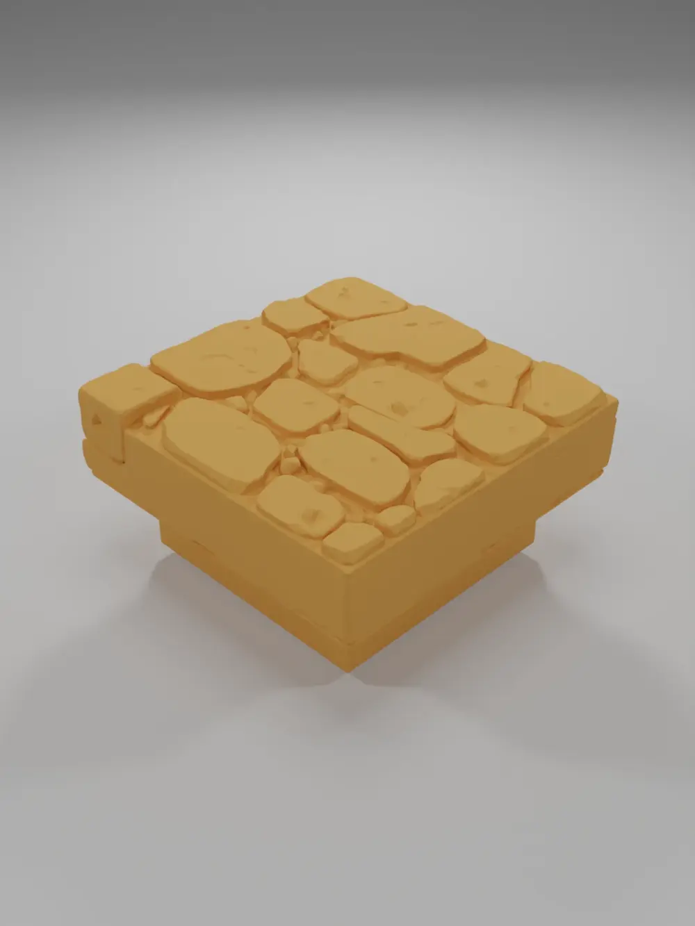 Sidewalk Corner - Medieval Town Part 2 - Dungeon Blocks