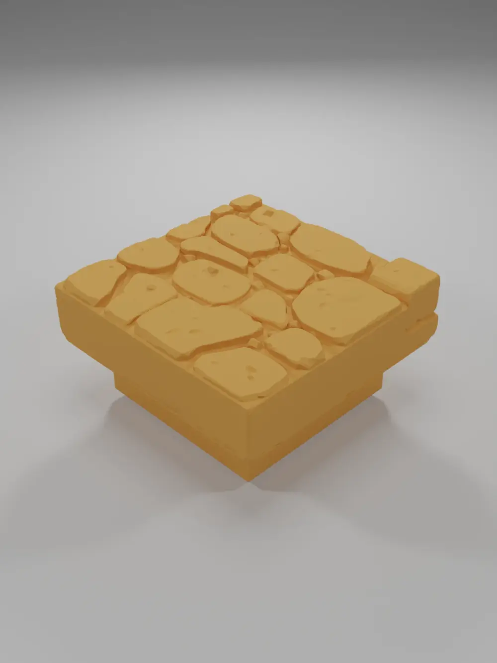 Sidewalk Corner - Medieval Town Part 2 - Dungeon Blocks