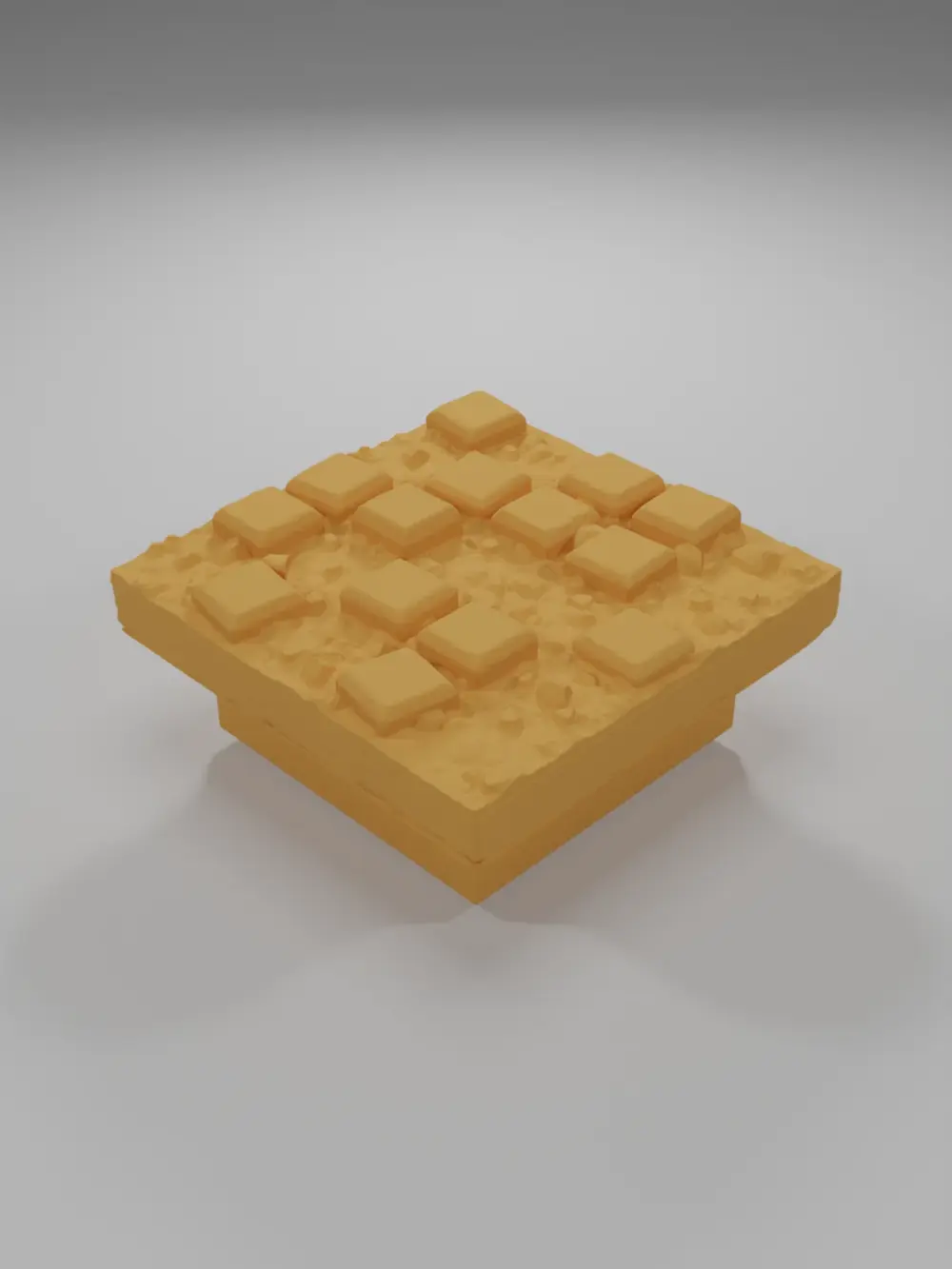 Medium Damaged Paved - Medieval Town Part 2 - Dungeon Blocks