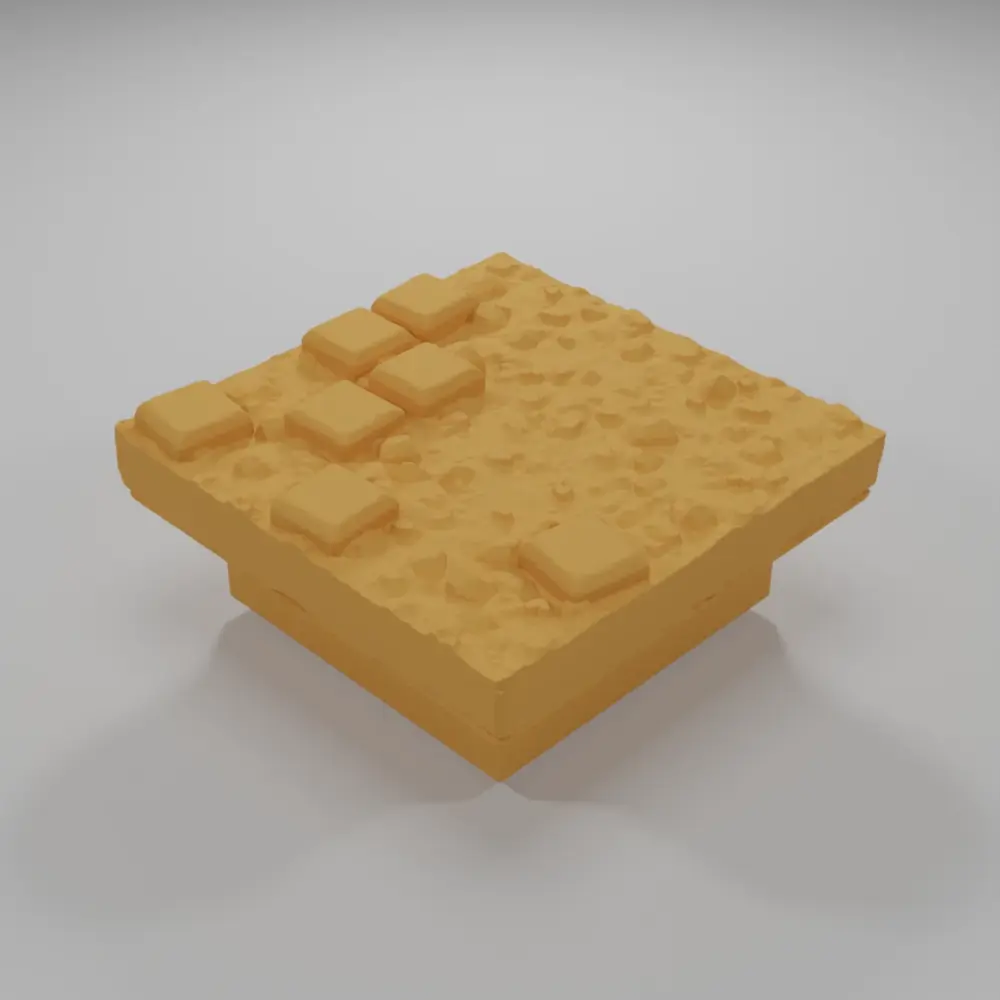 Very Damaged Paved - Medieval Town Part 2 - Dungeon Blocks