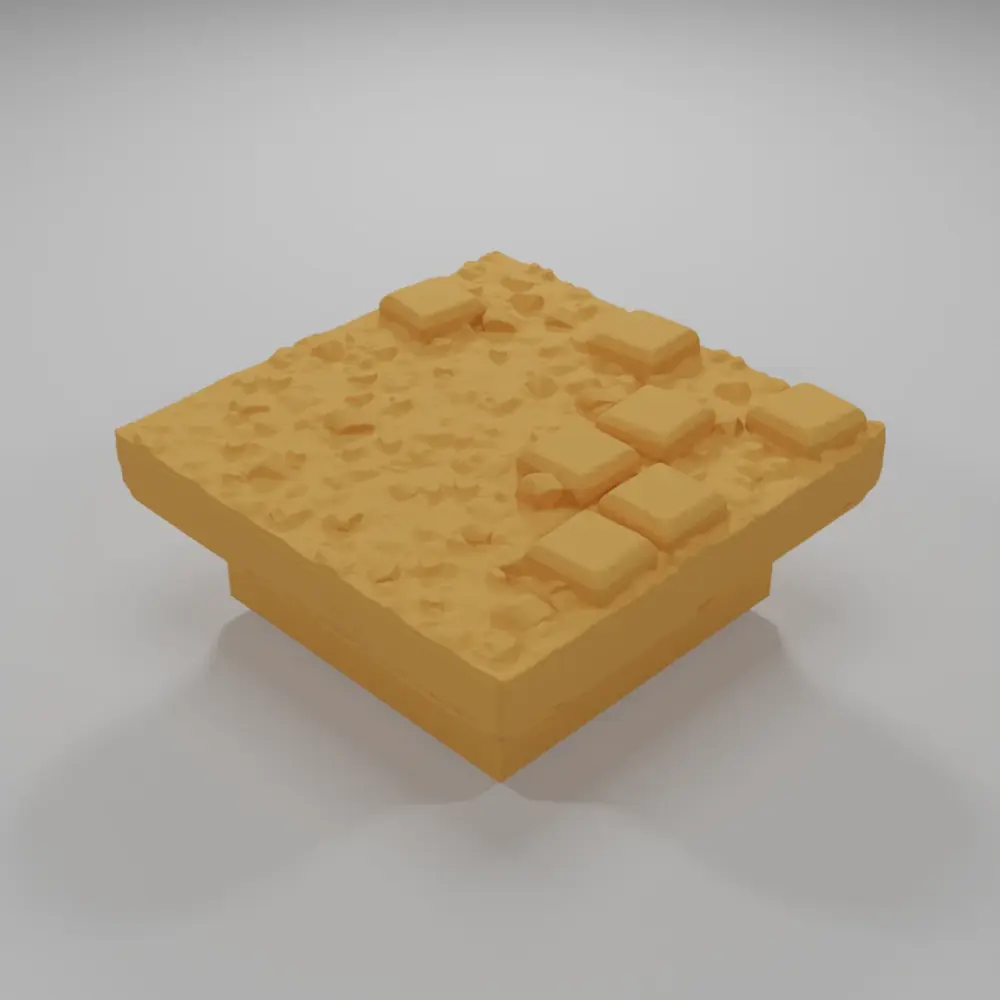 Very Damaged Paved - Medieval Town Part 2 - Dungeon Blocks