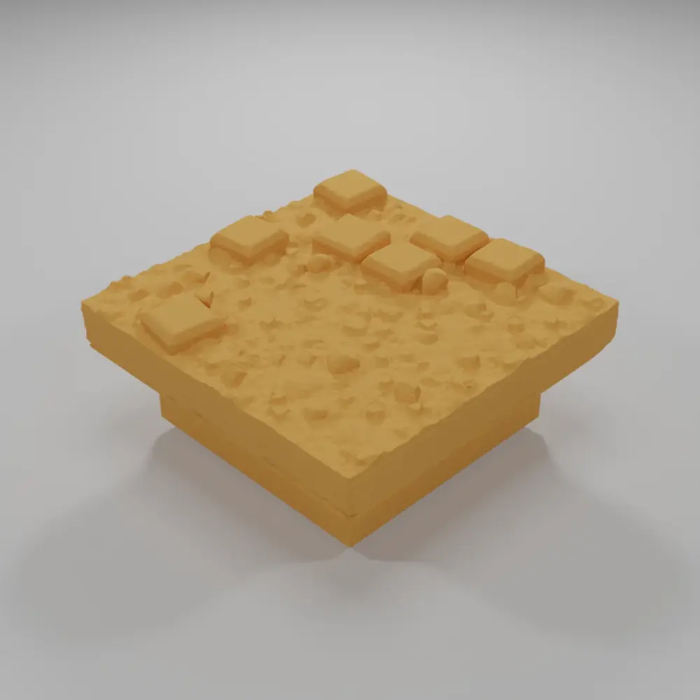 Very Damaged Paved - Medieval Town Part 2 - Dungeon Blocks