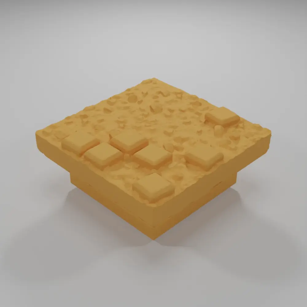 Very Damaged Paved - Medieval Town Part 2 - Dungeon Blocks