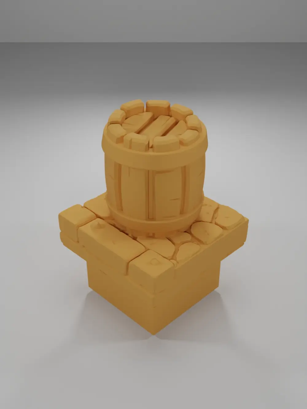 Barrel - Medieval Town Part 2 - Dungeon Blocks