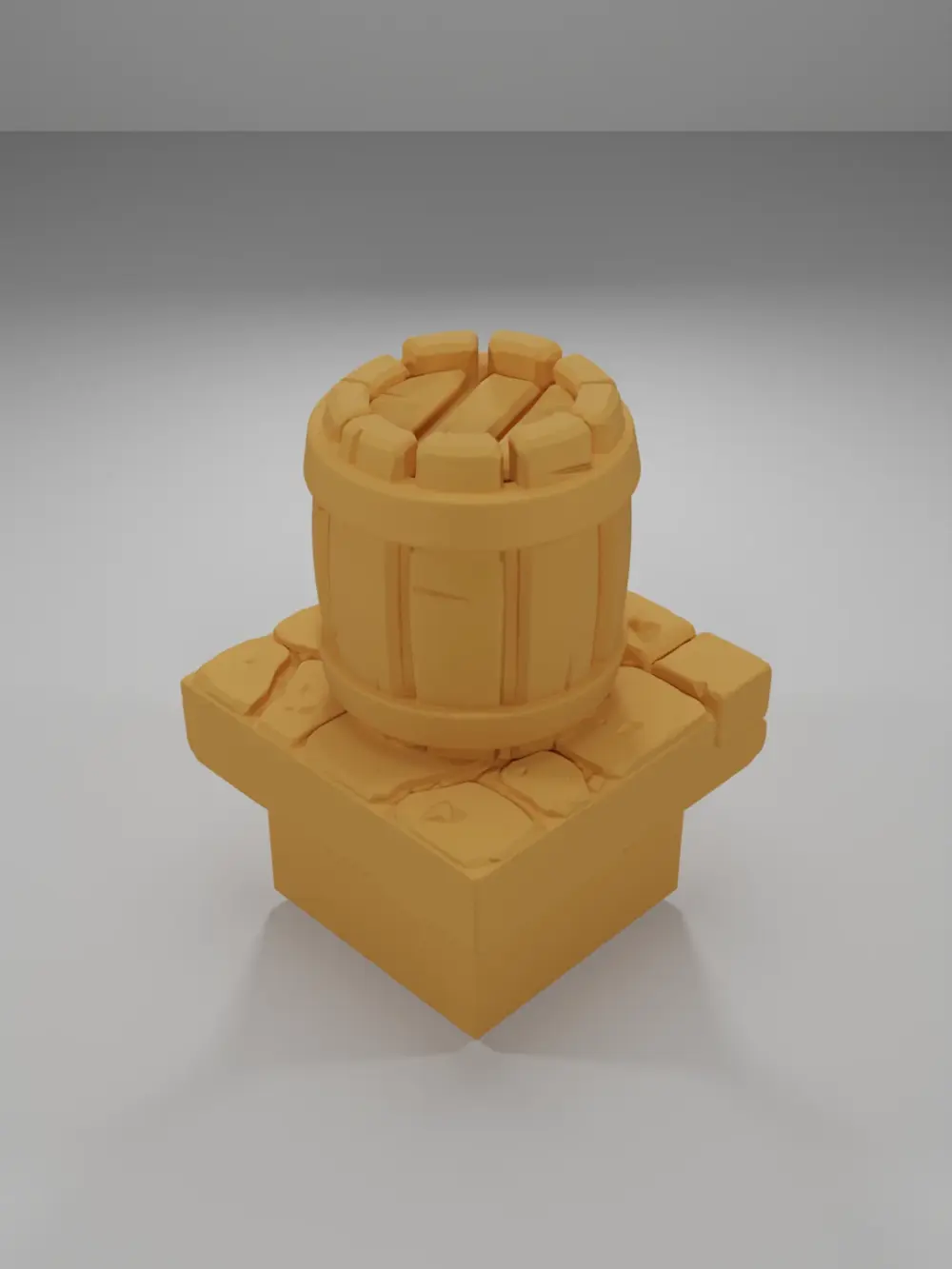 Barrel - Medieval Town Part 2 - Dungeon Blocks