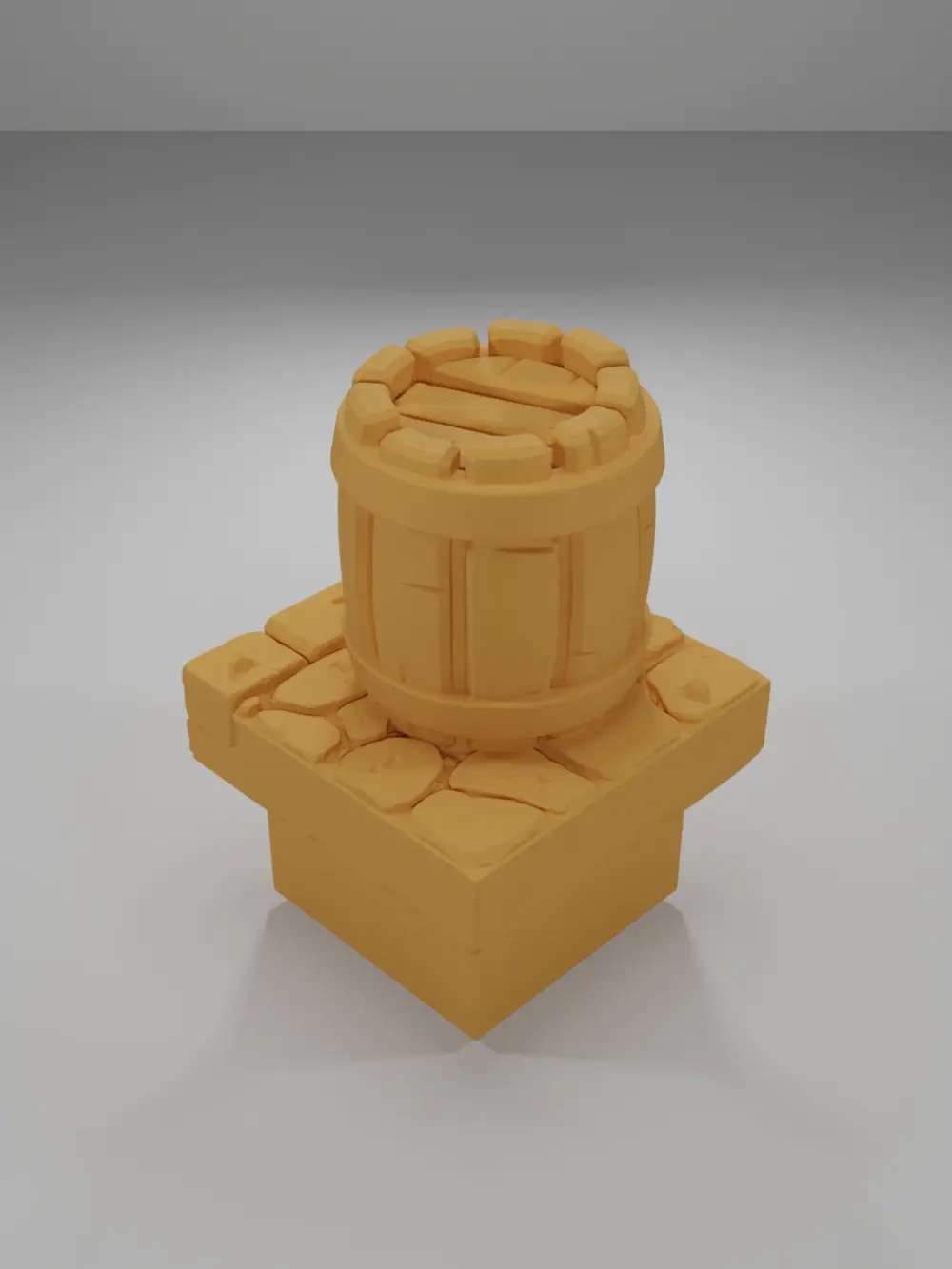 Barrel - Medieval Town Part 2 - Dungeon Blocks