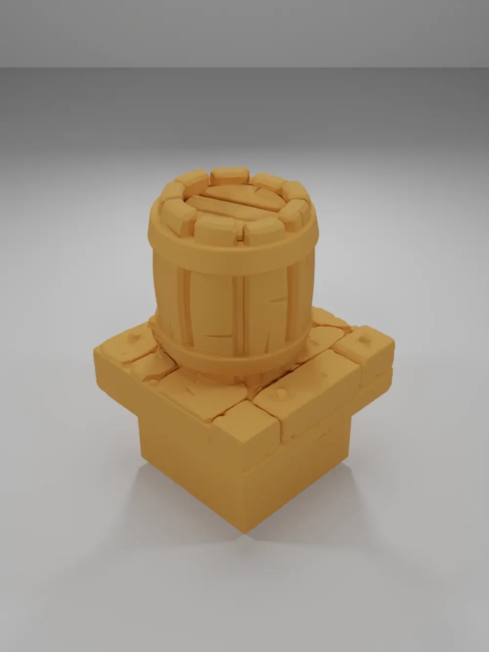 Barrel - Medieval Town Part 2 - Dungeon Blocks
